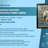 posviacku adoračnej kaplnky Ružencovej Panny Márie - 1